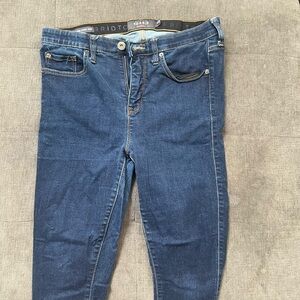 Torrid Sky High Skinny Jeans. Blue.